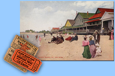 Strolling Silver Beach Amusement Park